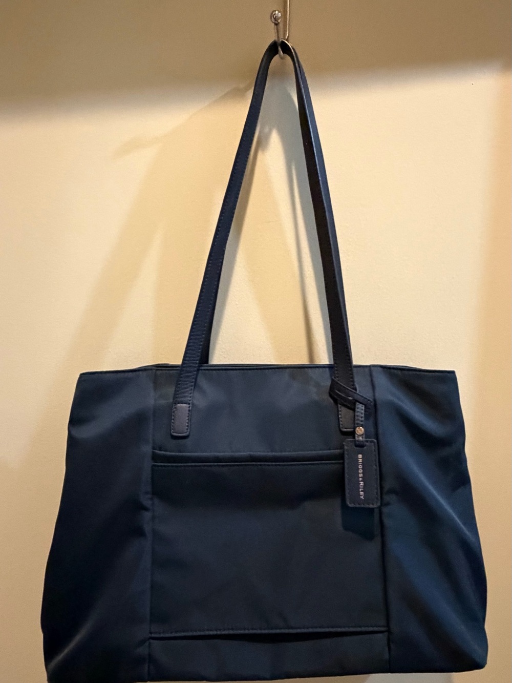 Briggs & Riley Rhapsody Navy Zip-Front Tote - Picture 3 of 12